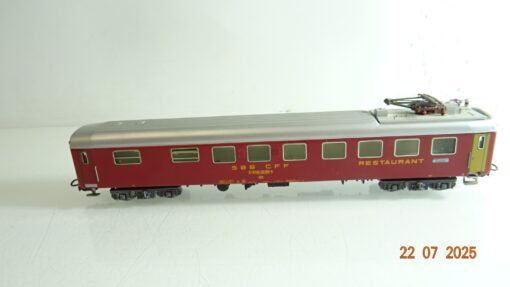 Märklin H0 4068 Speisewagen Restaurant der SBB Blech RR2546 o. – Bild 3