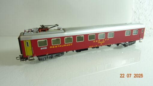 Märklin H0 4068 Speisewagen Restaurant der SBB Blech RR2546 o.