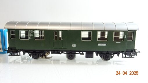 Märklin H0 4080 Umbauwagen 2.Kl./Gepäckabt. der DB mit Licht in OVP PR7226 – Bild 3