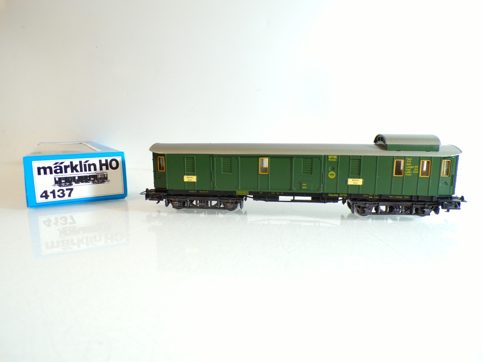Märklin H0 4137 Gepäckwagen der DRG in OVP BH1516