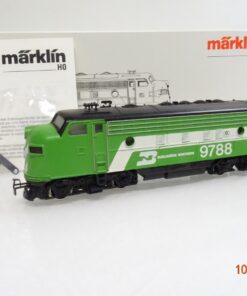Märklin H0 4181 US Diesellok EMD F 7 9788 Burlington Dummy in OVP JL4954