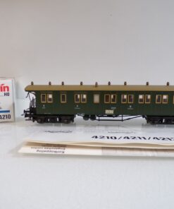 Märklin H0 4210  Personenwagen 2./3.Kl. der K.W.St.E. in OVP BH1885