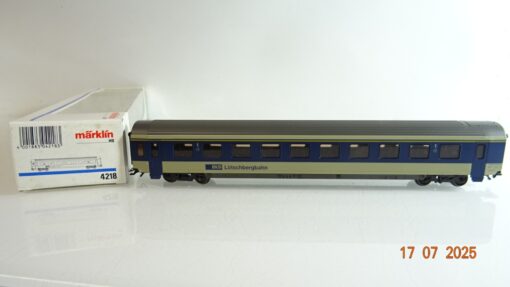 Märklin H0 4218 Personenwagen 1.Kl. der BLS in OVP PR9066