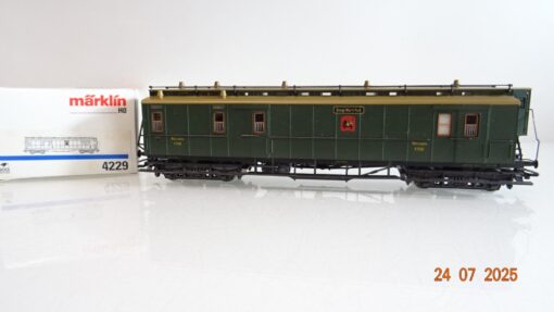Märklin H0 4229 Gepäckwagen der Königl. Württ. Post in OVP PR9198