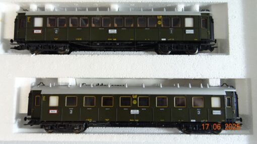 Märklin H0 4261 Schnellzugwagen-Set 2 tlg. der DRG  in OVP PR8476 – Bild 3