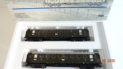 Märklin H0 4261 Schnellzugwagen-Set 2 tlg. der DRG  in OVP PR8476