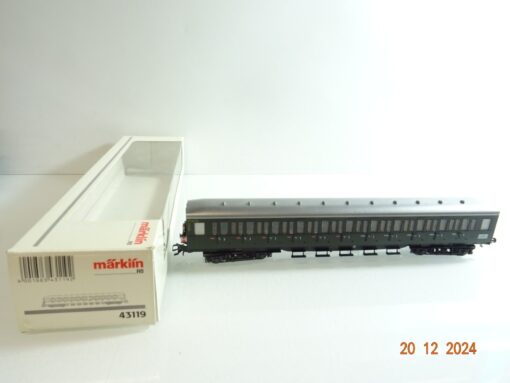 Märklin H0 43119 Abteilwagen 3. Klasse mit Schlußlicht in OVP CK5034