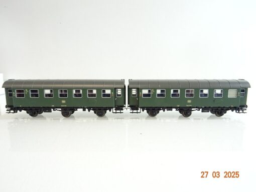 Märklin H0 43186 Umbauwagen 2.Kl. Set 2 tlg. der DB in OVP PR6746 – Bild 3