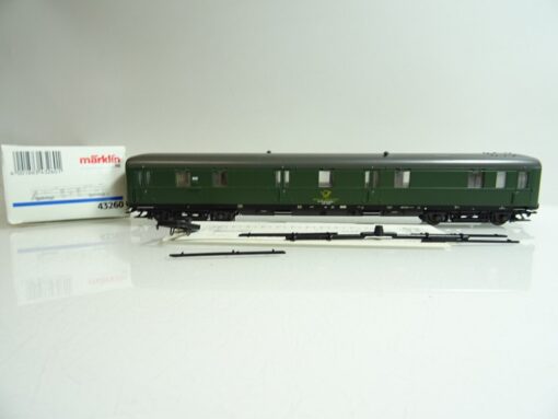 Märklin H0 43260 Bahnpostwagen der DBP in OVP PR1084 – Bild 3