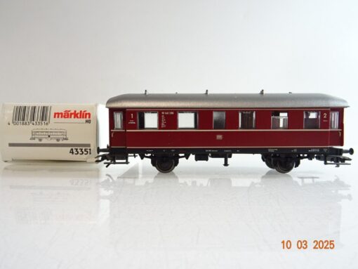 Märklin H0 43351 Personenwagen 2.Kl. der DB  in OVP PR6494