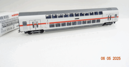 Märklin H0 43489 IC2 Doppelstock-Mittelwagen 2.Kl. der DB AG LED in OVP JL484