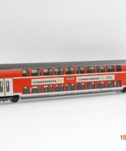 Märklin H0 43592 Doppelstockwagen Commerzbank 2. Kl. der DB JL1501 o.