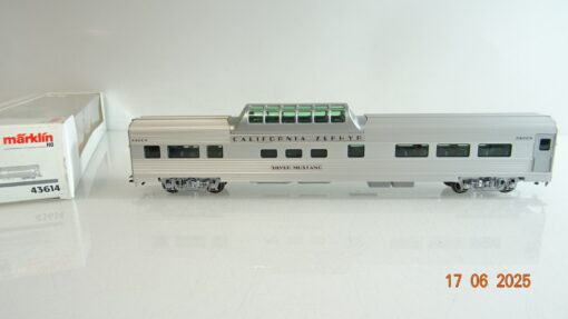 Märklin H0 43614 US Aussichtswagen Silver Mustang in OVP PR8457