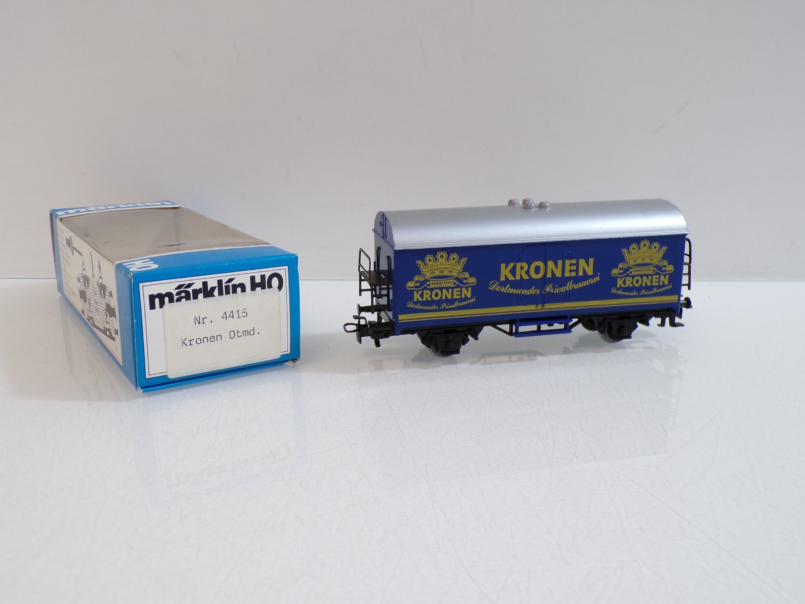 Märklin H0 4415 Bierkühlwagen Kronen Dortmunder der DB in OVP HS117