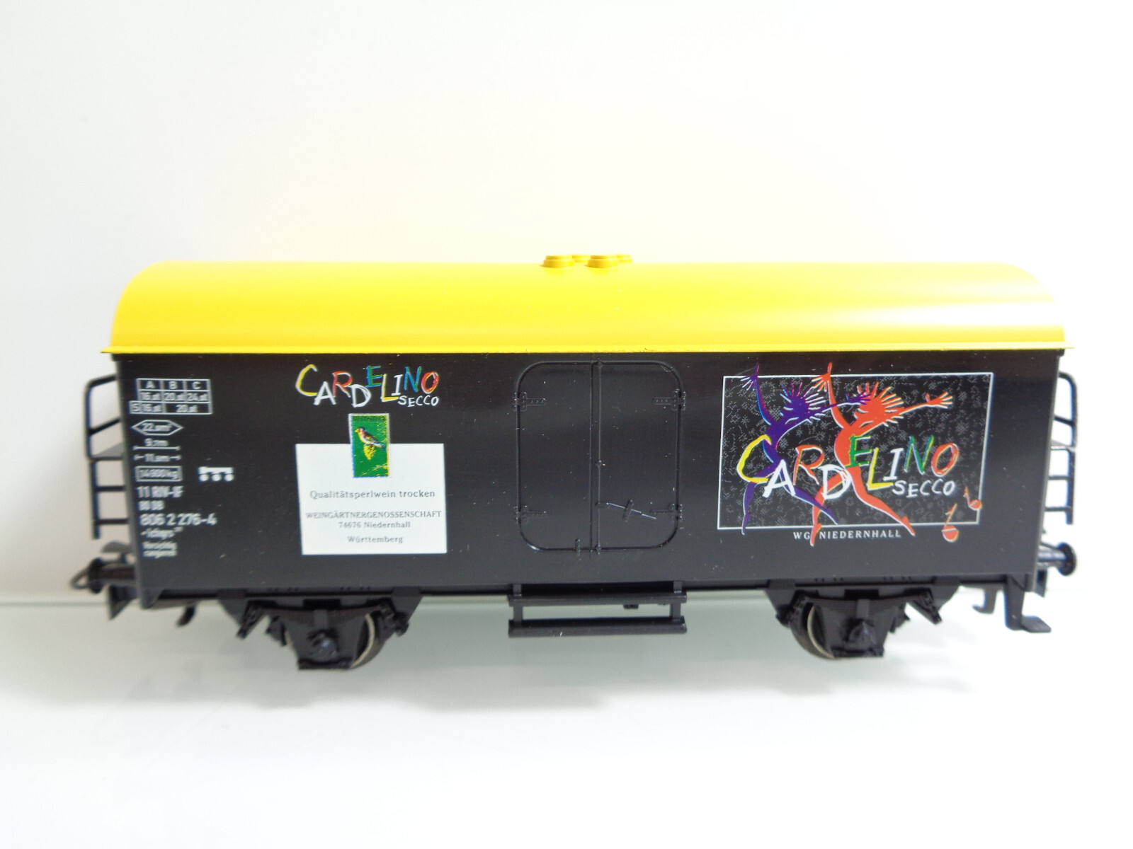 Märklin H0 4415.021 Kühlwagen WG Niedernhall Cardelino der DB in OVP JD4235 – Bild 3