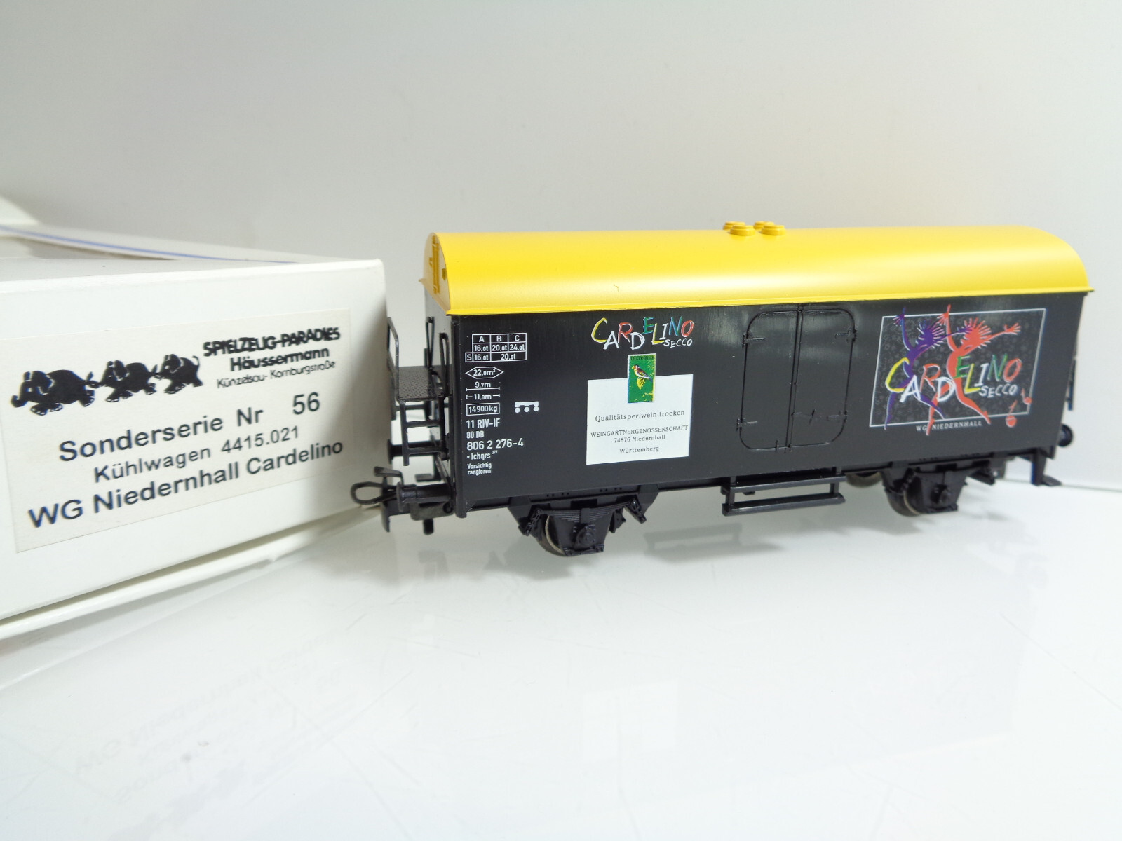 Märklin H0 4415.021 Kühlwagen WG Niedernhall Cardelino der DB in OVP JD4235