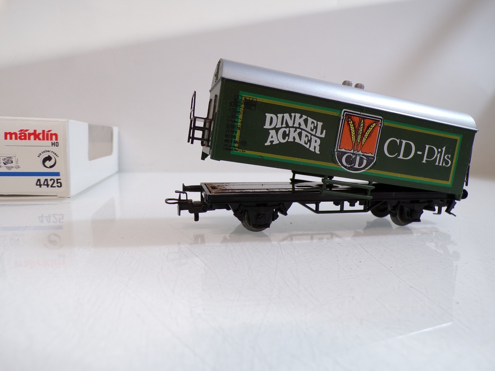 Märklin H0 4425 Kühlwagen CD Pils der DB in OVP BH1991 – Bild 5