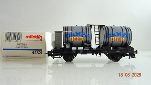 Märklin H0 44321 Faßwagen Dampf Bier in OVP PR9646