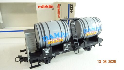 Märklin H0 44321 Fasswagen mit Bremserhaus Dampf Bier in OVP RR2807