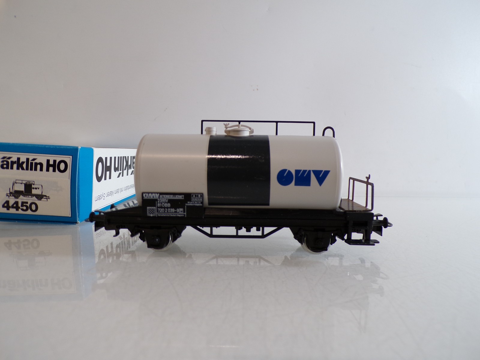 Märklin H0 4450 Kesselwagen OMV der ÖBB in OVP BH1543 – Bild 3
