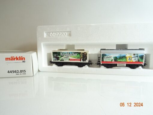 Märklin H0 44562.015 Wagen Set 2 Stück Krombacher  in OVP PR4516
