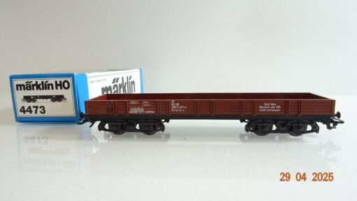 Märklin H0 4473 Niederbordwagen der DB in OVP PR7324