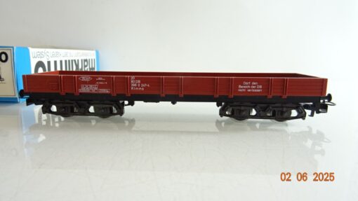 Märklin H0 4475 Niederbordwagen ohne Plane der DB in OVP PR8159 – Bild 3