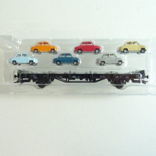 Märklin H0 45098-04 Autotransportwagen mit 6 PKW´s in OVP PR6857 – Bild 3