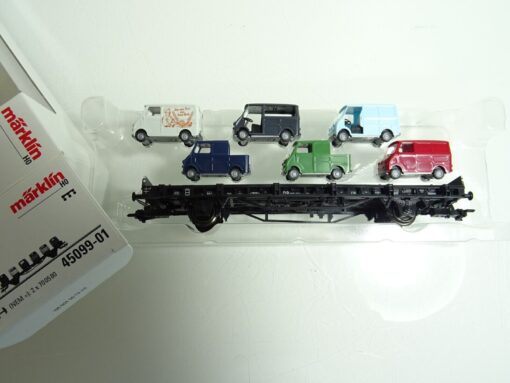Märklin H0 45099 Autotransportwagen der DB in OVP PR 1389