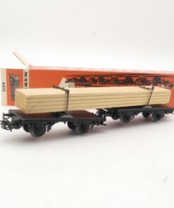 Märklin H0 4512 Langholzwagen mit Ladung in OVP RR998