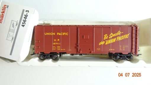 Märklin H0 45646-3 US gedeckter Güterwagen der UP in OVP PR8894