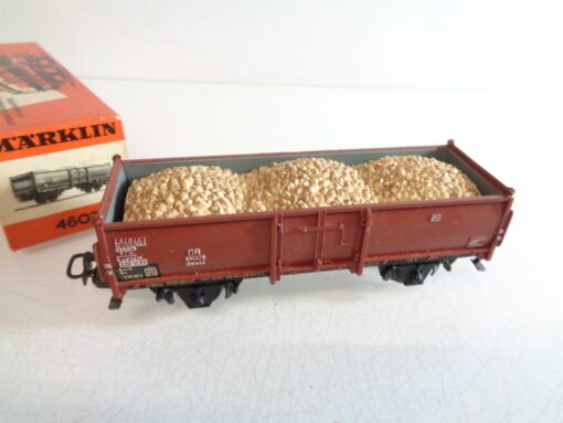 Märklin H0 4603 Hochbordwagen mit Ladung der DB in OVP RR4119