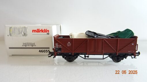 Märklin H0 46035 Hochbordwagen mit Autoschrott der DB in OVP PR7972