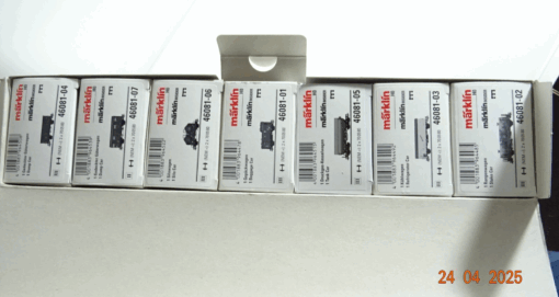 Märklin H0 46081 Güterwagen-Set/Epoche III der DB in OVP PR7281