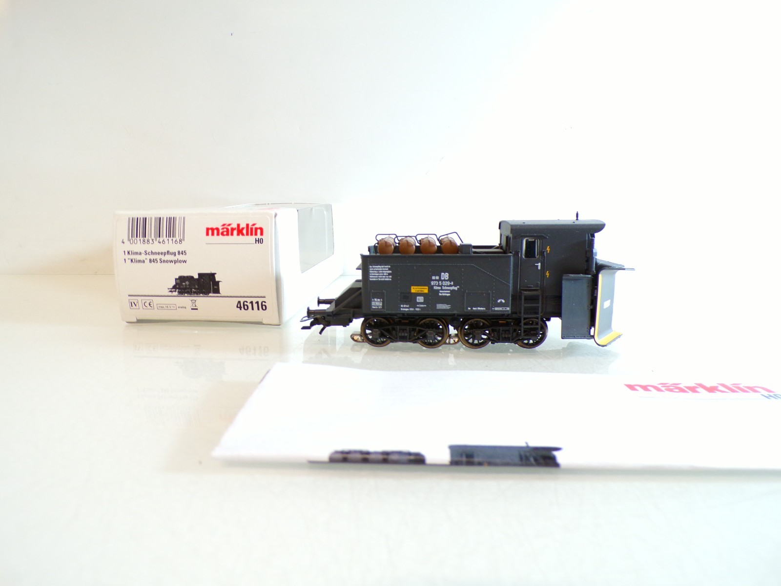 Märklin H0 46116 Schneepflug der DB in OVP BH1537