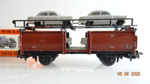 Märklin H0 4613 Autotransportwagen beladen der DB in OVP PR8269 – Bild 3