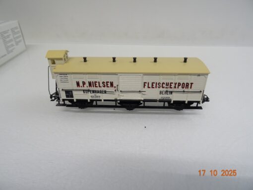 Märklin H0 46150 Kühlwagen der N.P. Nielsen Fleischexport  der DB in OVP HS54 – Bild 3
