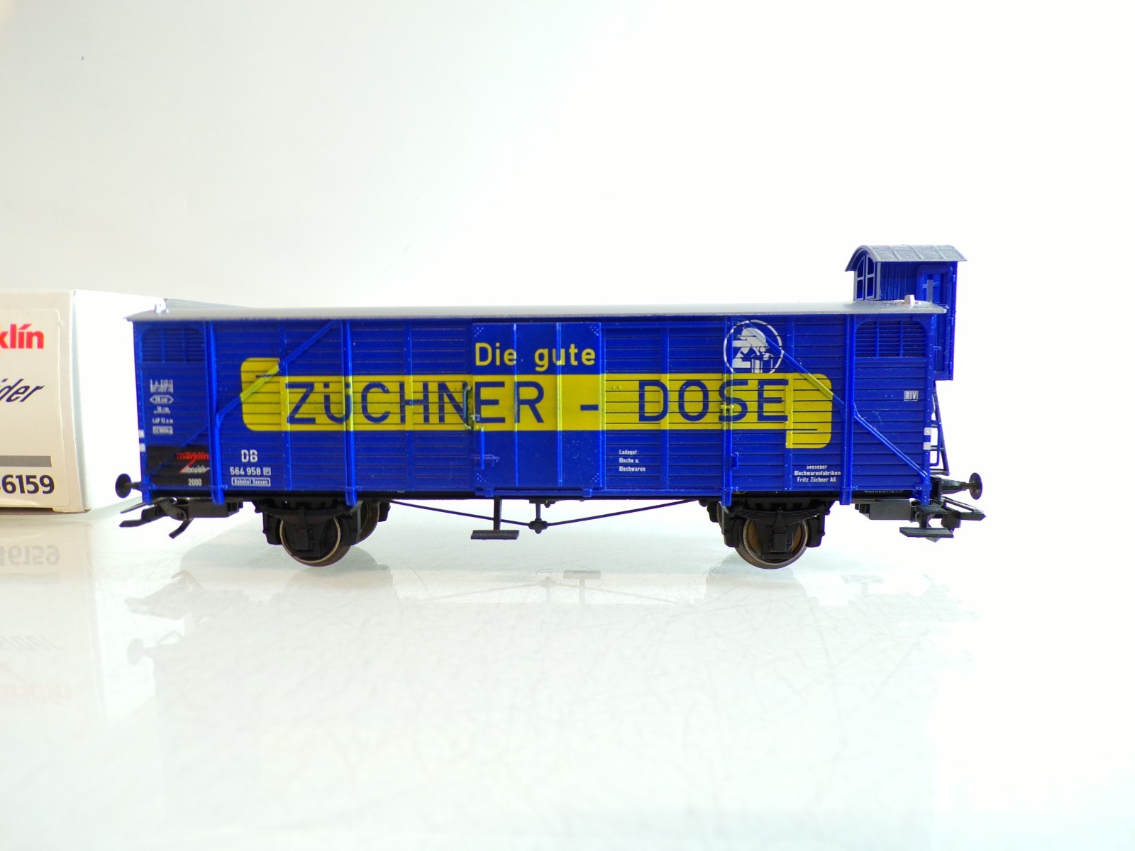 Märklin H0 46159 Jahreswagen 2000 Züchner-Dose der DB in OVP BH1201 – Bild 3