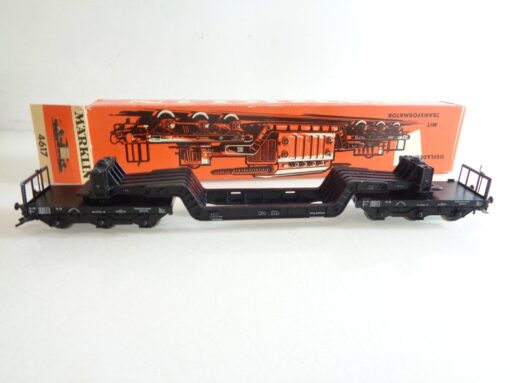 Märklin H0 4617 Tiefladewagen der DB in OVP RR4249 – Bild 3