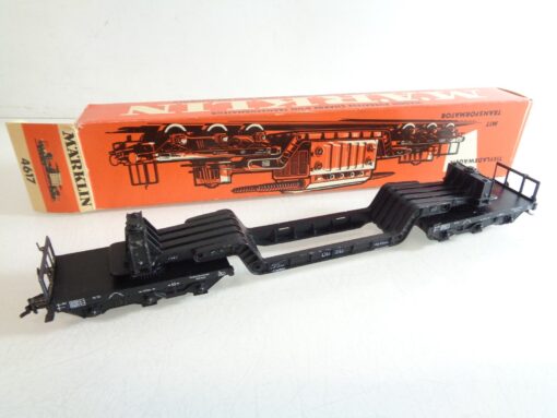 Märklin H0 4617 Tiefladewagen der DB in OVP RR4249