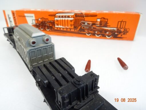 Märklin H0 4617 Tiefladewagen mit Transformator, siehe Foto in OVP RR3073 – Bild 4