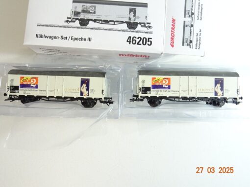 Märklin H0 46205 Kühlwagen-Set/Epoche III der DB in OVP PR6769 – Bild 3