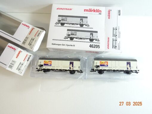 Märklin H0 46205 Kühlwagen-Set/Epoche III der DB in OVP PR6769