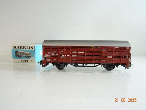 Märklin H0 4629 Vieh-Verschlagwagen der DB in OVP PR9708