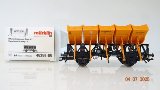 Märklin H0 46356-05 Muldenkippwagen der HGK in OVP PR8882