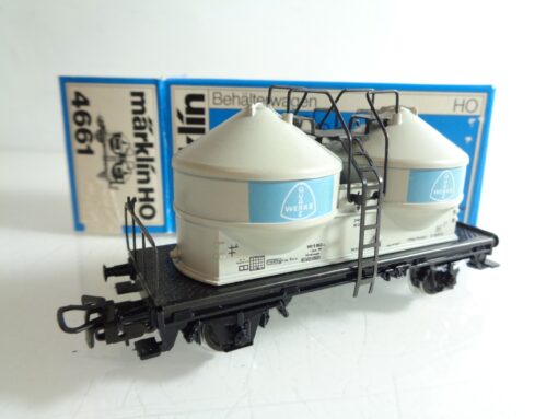 Märklin H0 4661 Behälterwagen Quarz Werke der DB in OVP RR4186 – Bild 3