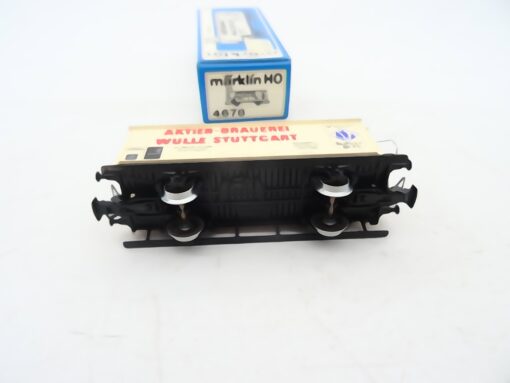 Märklin H0 4678 Bierwagen Aktien Brauerei Wulle Stuttgart in OVP RR2394 – Bild 4