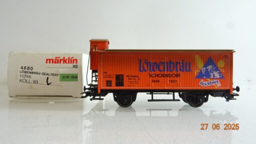 Märklin H0 4680 Bierwagen Löwenbräu Schorndorf in OVP PR8796