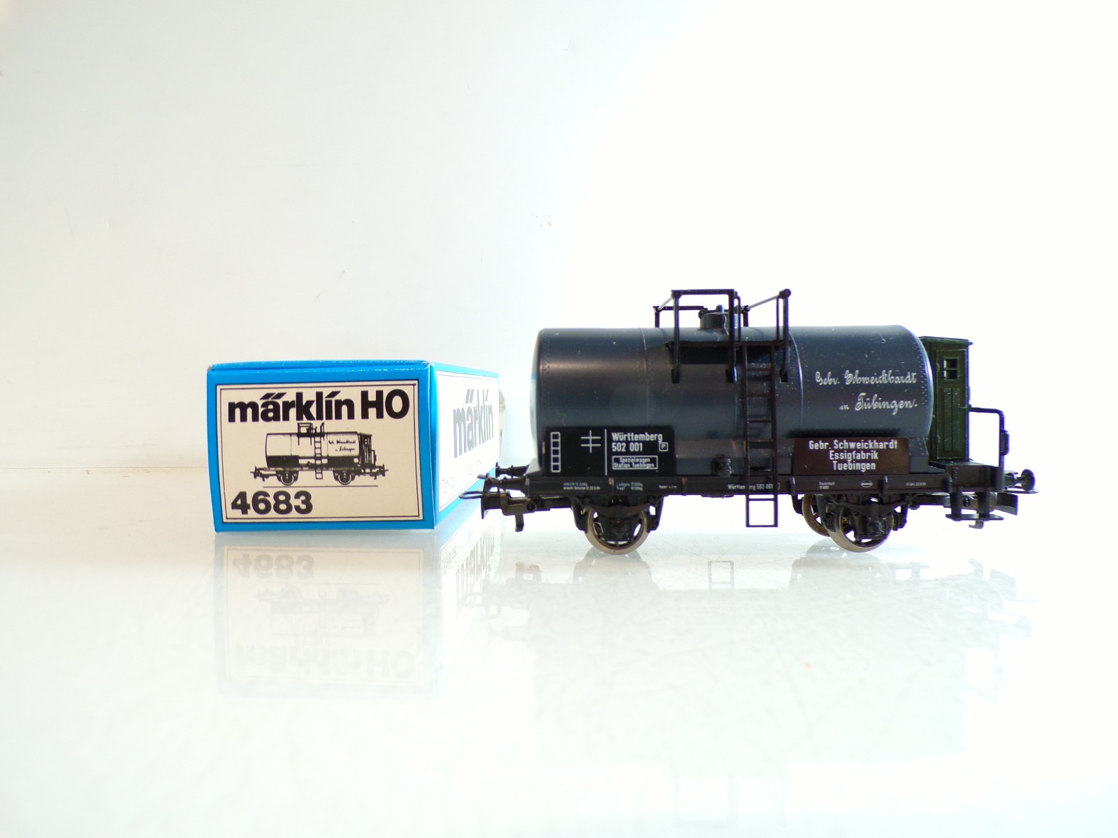 Märklin H0 4683 Kesselwagen Gebr. Schweickhardt Württemberg in OVP BH1443