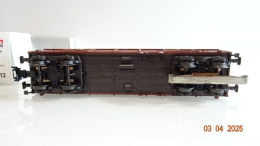 Märklin H0 46913 Hochbordwagen mit Ladung Schlußlaternen der DB  in OVP PR6908 – Bild 4